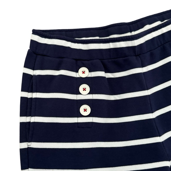 Vineyard Vines For Target Striped Boat Pants Navy Blue White Sailor Buttons S - Picture 5 of 9